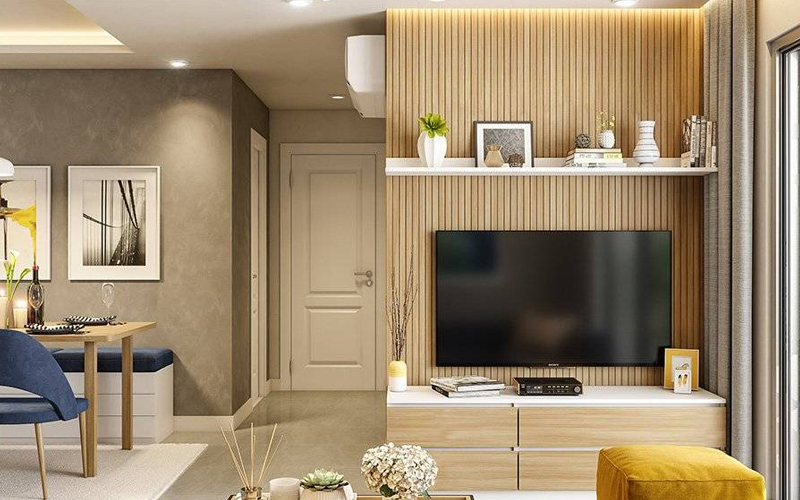 Wood Drawing Room Renovation